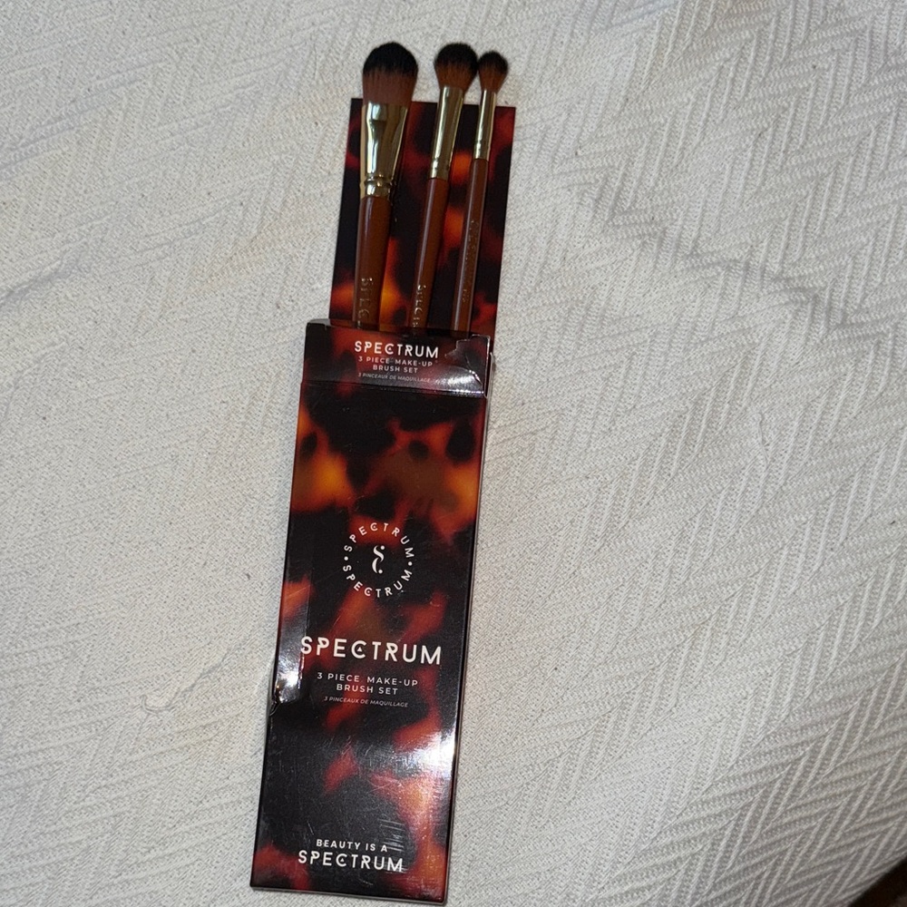Spectrum Tortoiseshell Makeup Brush Set
